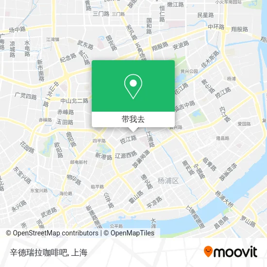辛德瑞拉咖啡吧地图