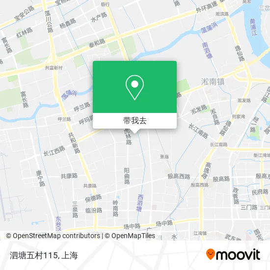 泗塘五村115地图
