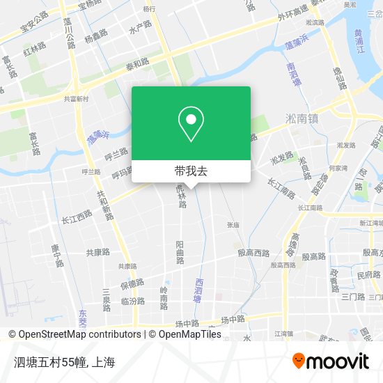 泗塘五村55幢地图