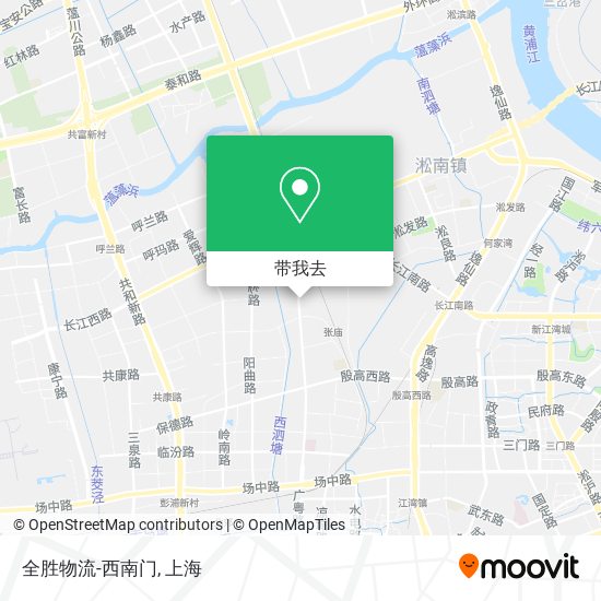 全胜物流-西南门地图