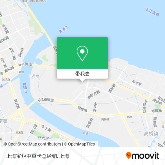 上海宝炬中重卡总经销地图