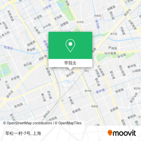 莘松一村-7号地图