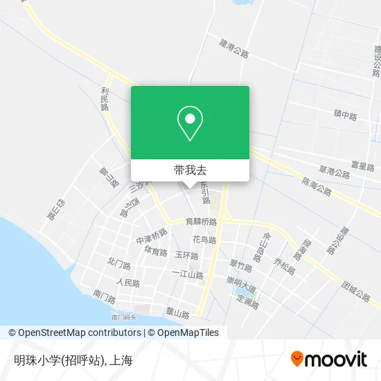 明珠小学(招呼站)地图