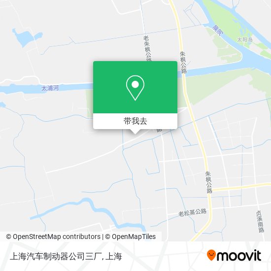 上海汽车制动器公司三厂地图