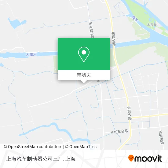 上海汽车制动器公司三厂地图