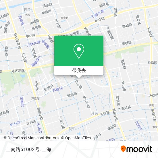 上南路61002号地图