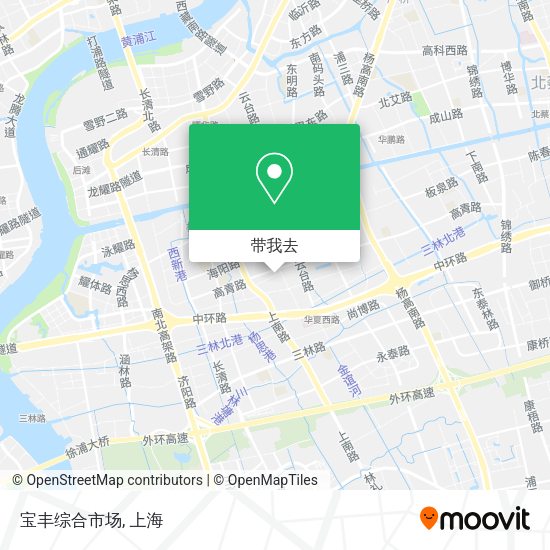 宝丰综合市场地图