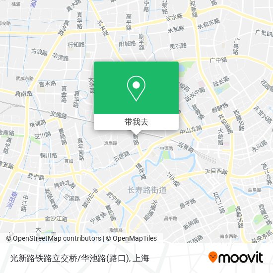 光新路铁路立交桥/华池路(路口)地图