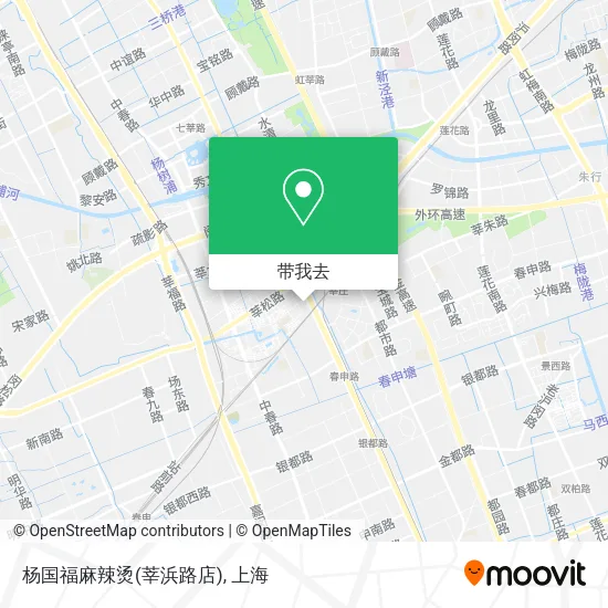 杨国福麻辣烫(莘浜路店)地图