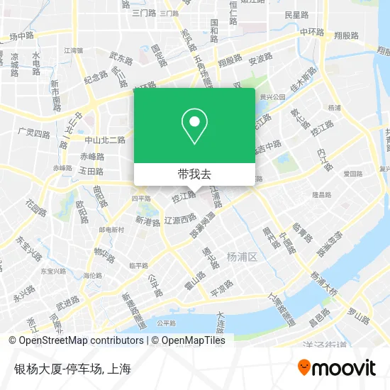 银杨大厦-停车场地图