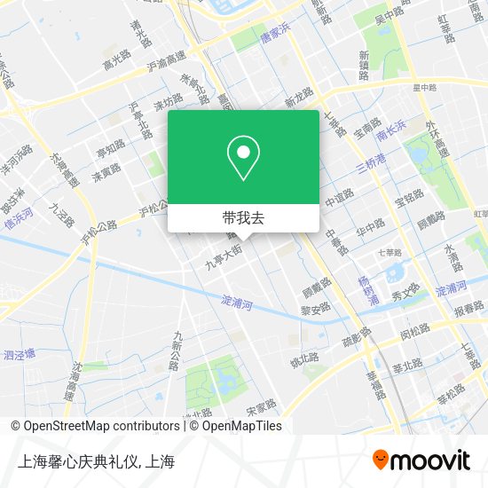 上海馨心庆典礼仪地图