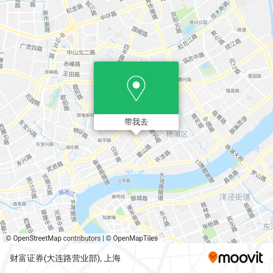 财富证券(大连路营业部)地图