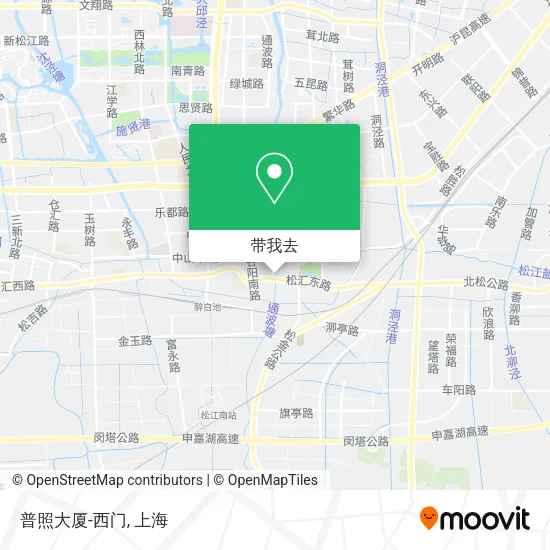 普照大厦-西门地图