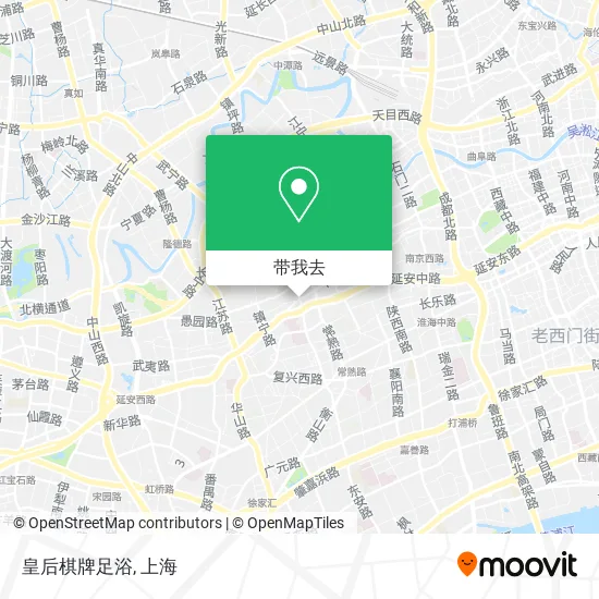 皇后棋牌足浴地图