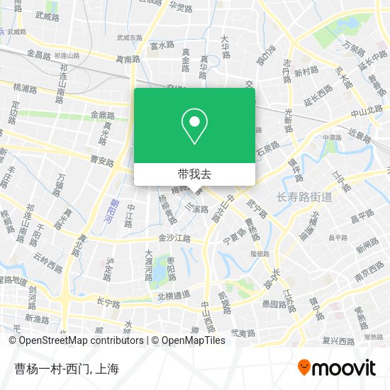 曹杨一村-西门地图