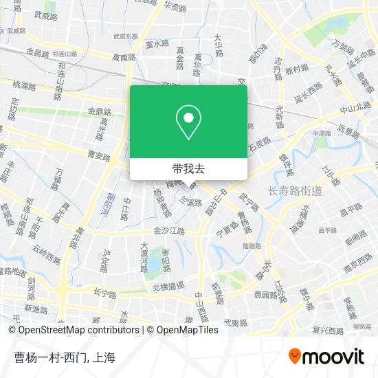 曹杨一村-西门地图