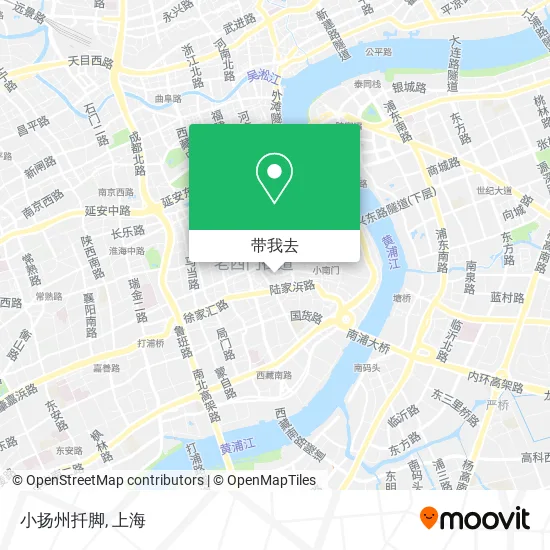 小扬州扦脚地图