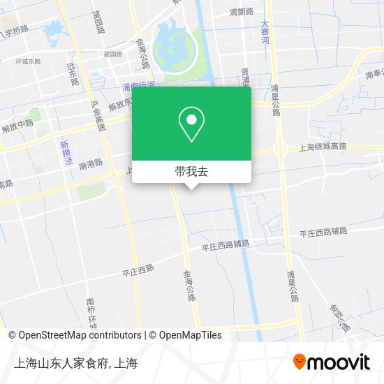 上海山东人家食府地图