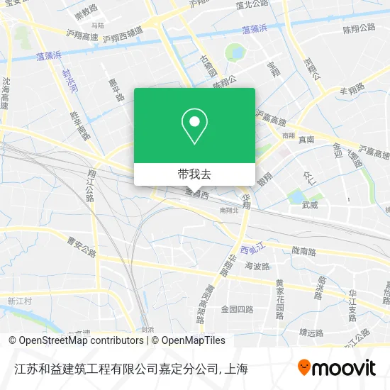 江苏和益建筑工程有限公司嘉定分公司地图