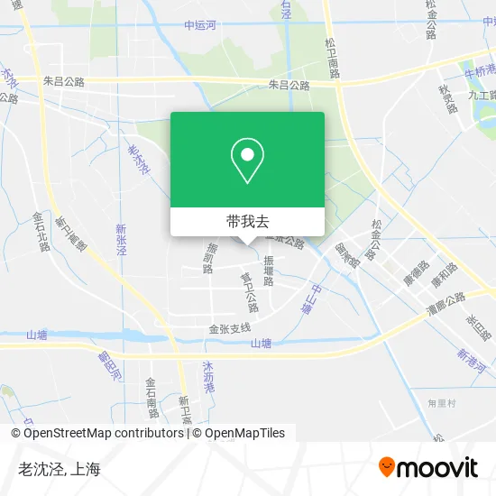 老沈泾地图