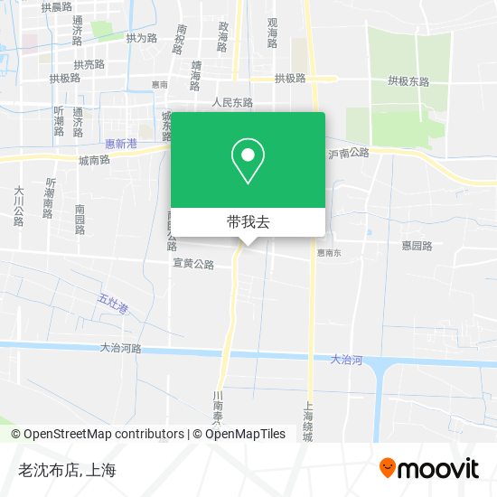 老沈布店地图
