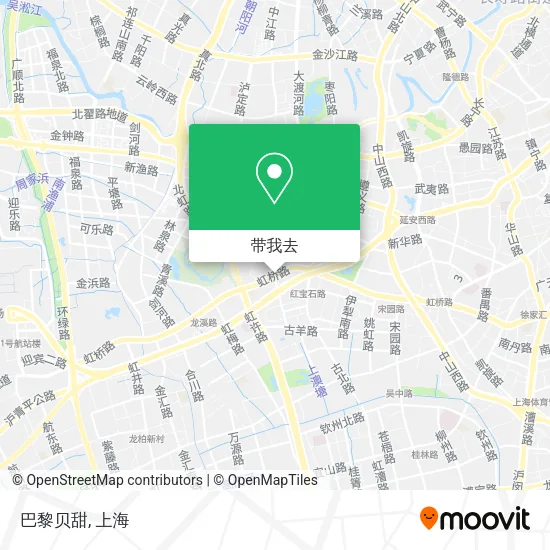 巴黎贝甜地图