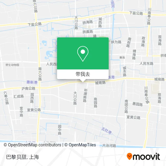 巴黎贝甜地图
