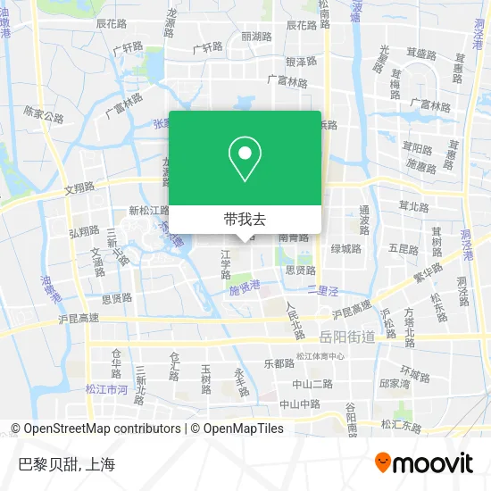巴黎贝甜地图