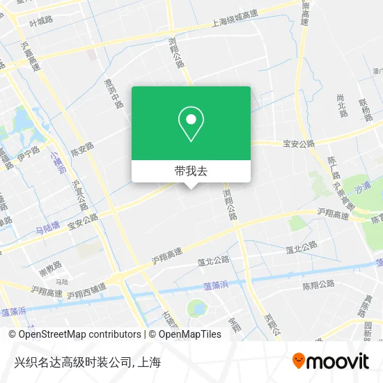 兴织名达高级时装公司地图
