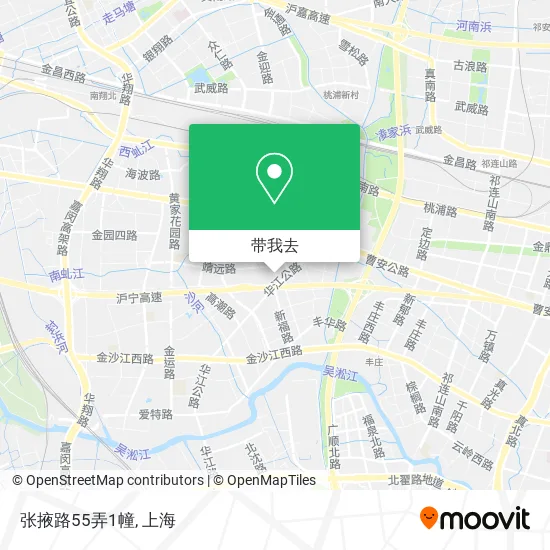 张掖路55弄1幢地图