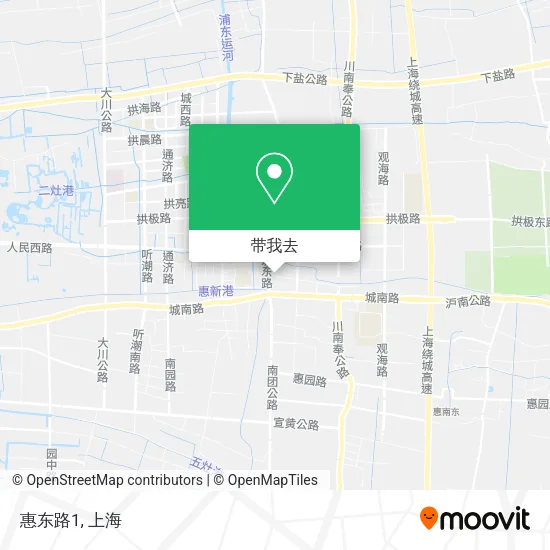 惠东路1地图