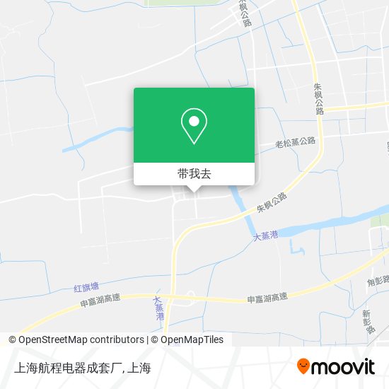 上海航程电器成套厂地图