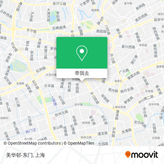 美华邨-东门地图