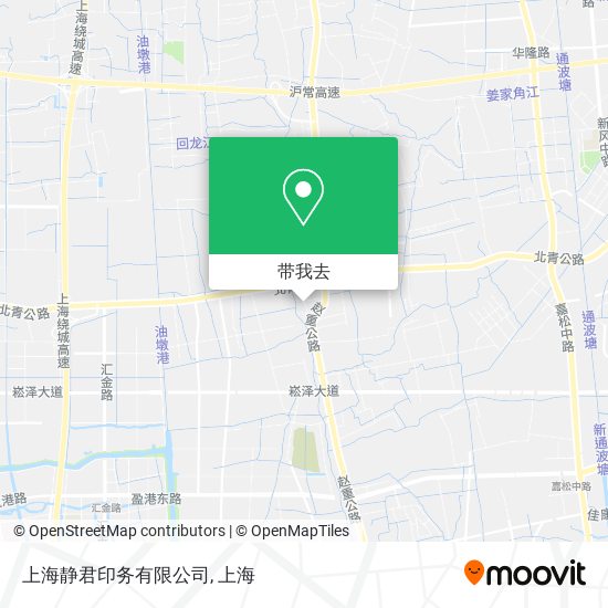 上海静君印务有限公司地图