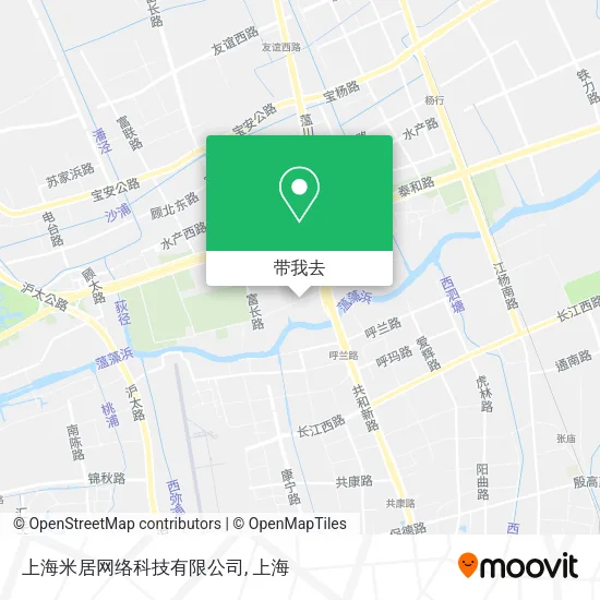 上海米居网络科技有限公司地图