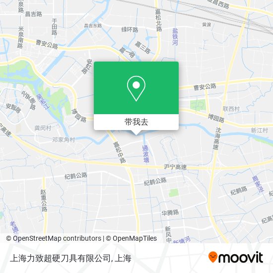上海力致超硬刀具有限公司地图
