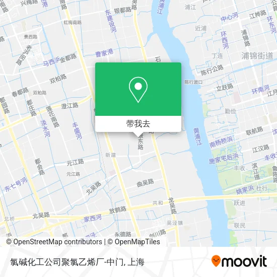 氯碱化工公司聚氯乙烯厂-中门地图