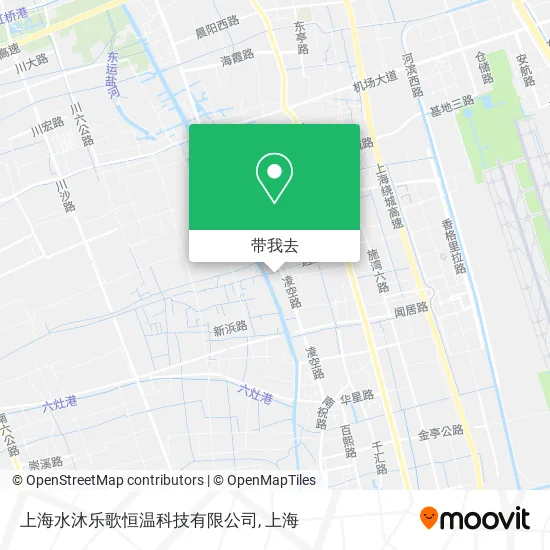 上海水沐乐歌恒温科技有限公司地图