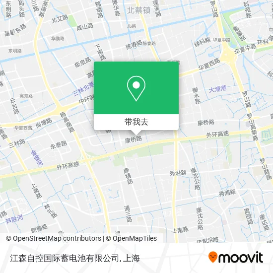 江森自控国际蓄电池有限公司地图