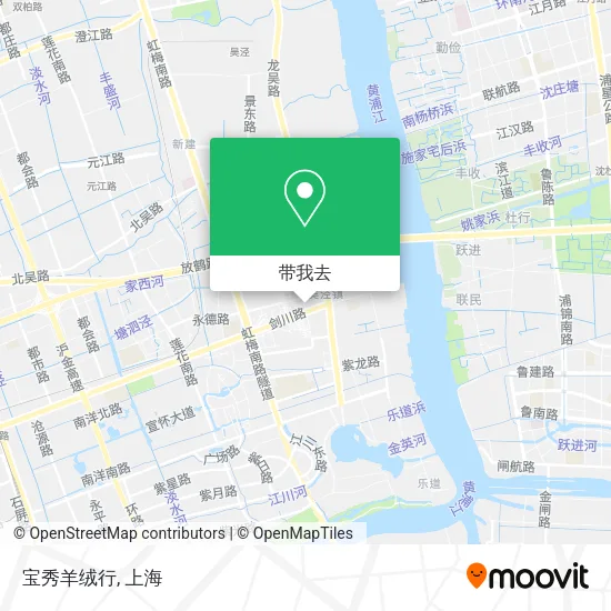 宝秀羊绒行地图