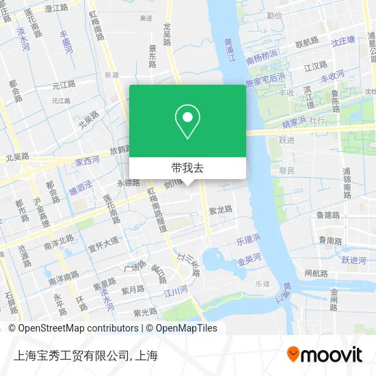 上海宝秀工贸有限公司地图