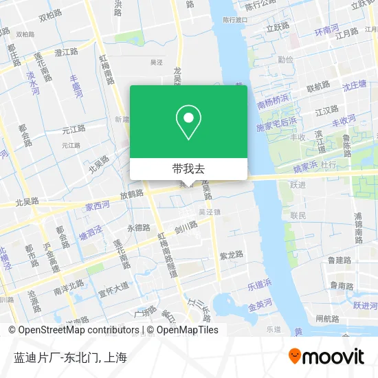 蓝迪片厂-东北门地图