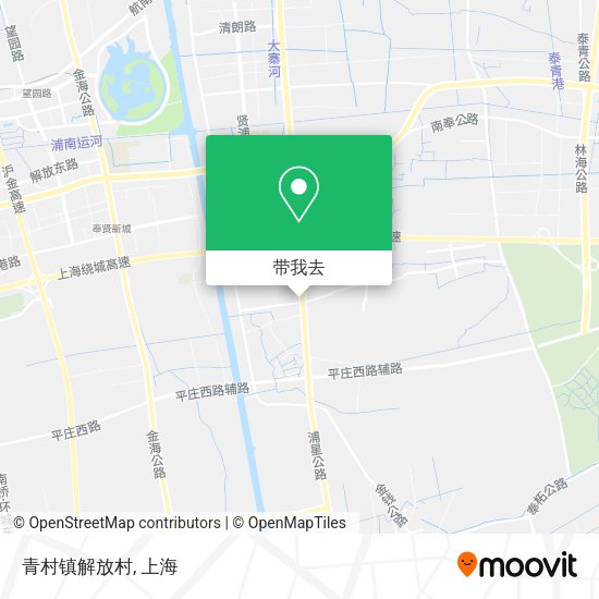 青村镇解放村地图