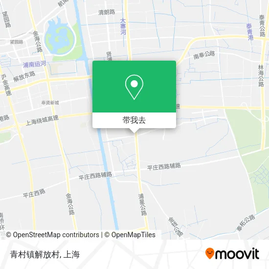 青村镇解放村地图