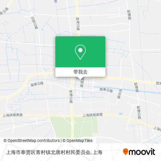 上海市奉贤区青村镇北唐村村民委员会地图