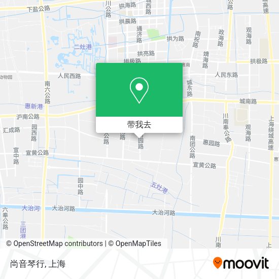 尚音琴行地图