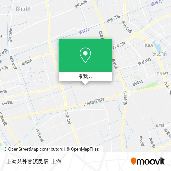 上海艺外萄源民宿地图