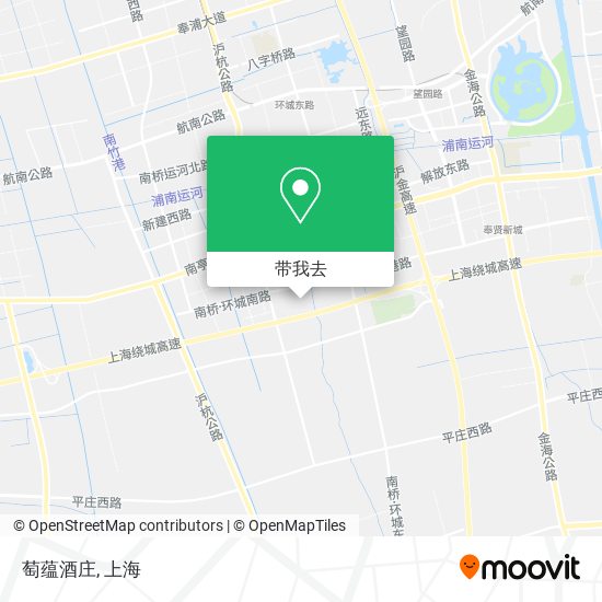 萄蕴酒庄地图