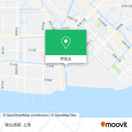 菊仙酒家地图