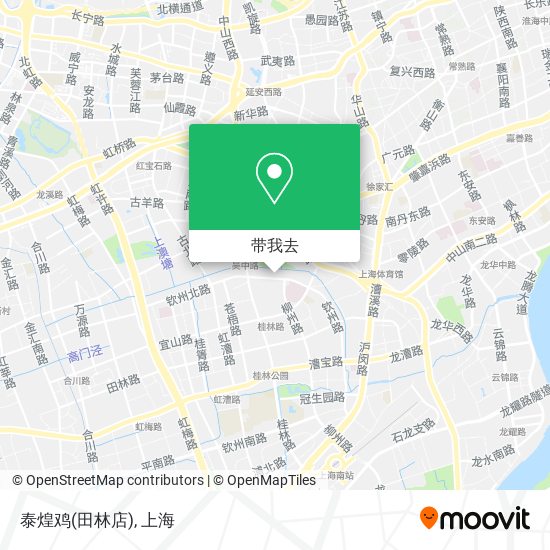 泰煌鸡(田林店)地图